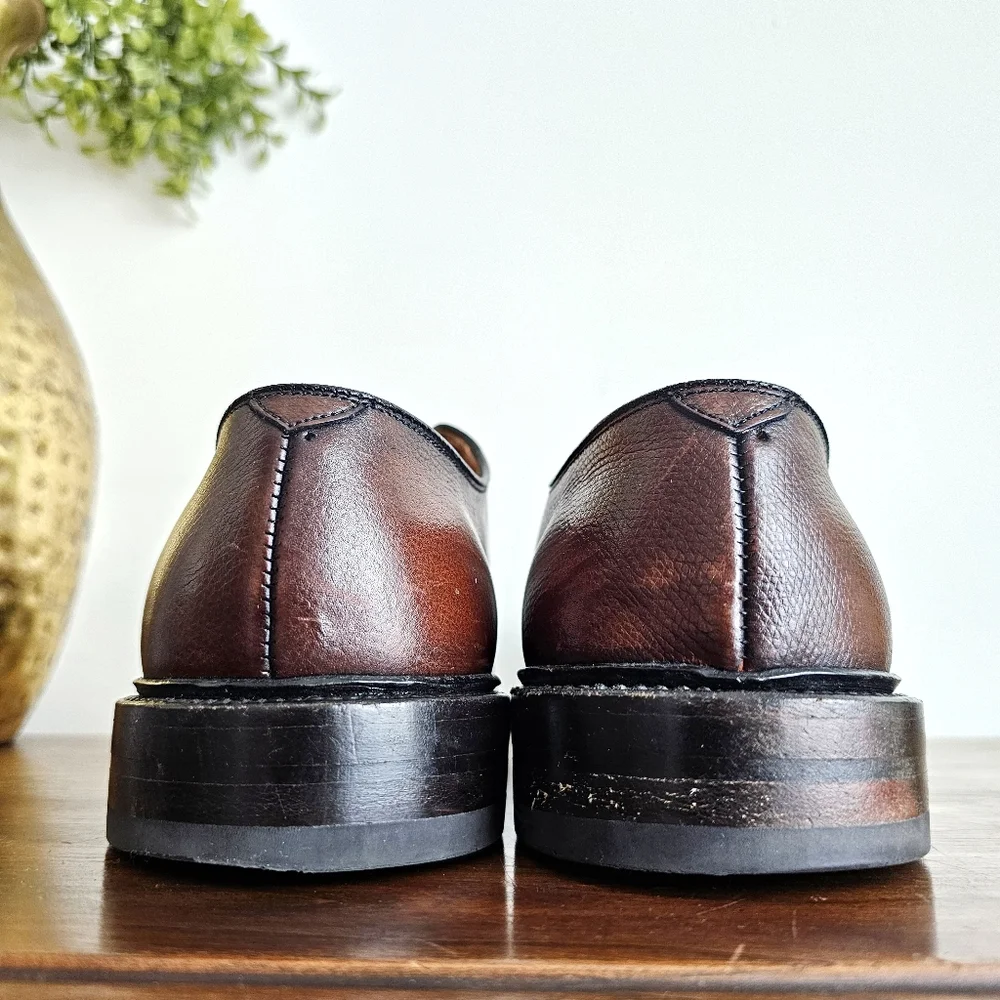 VTG Wright Arch Preserver Union Made USA Leather Oxford Shoes Men’s 8 Durexcel